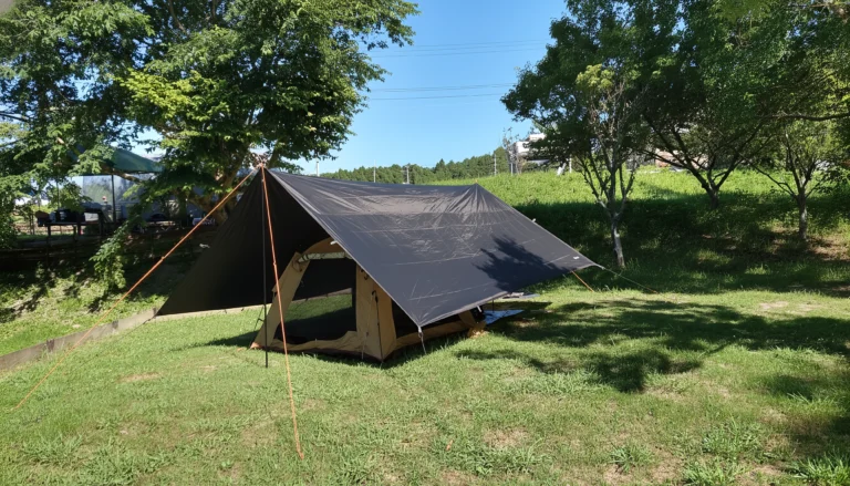 真夏のキャンプについて