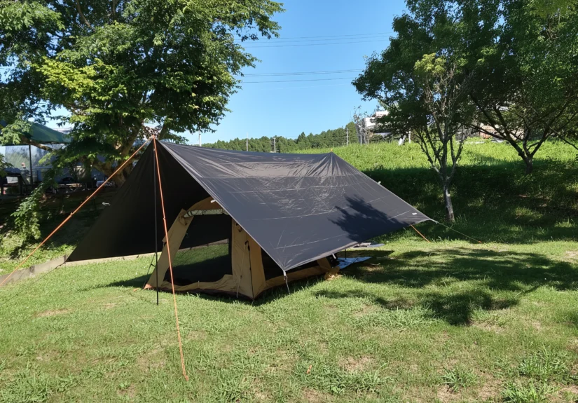 真夏のキャンプについて
